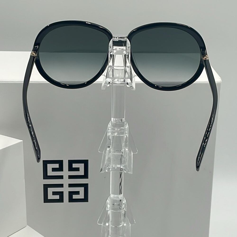 GIVENCHY NWOT FULL INCLUSION Black Sunglasses - Picture 4 of 7